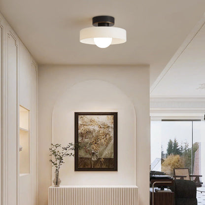 Elara haus Glass LED Ceiling Light - Dimmable