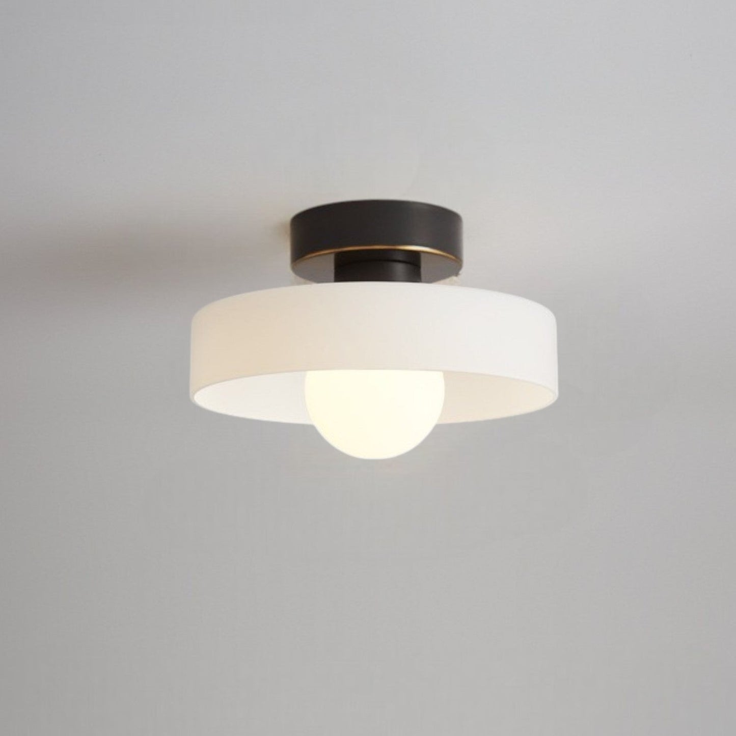 Elara haus Glass LED Ceiling Light - Dimmable
