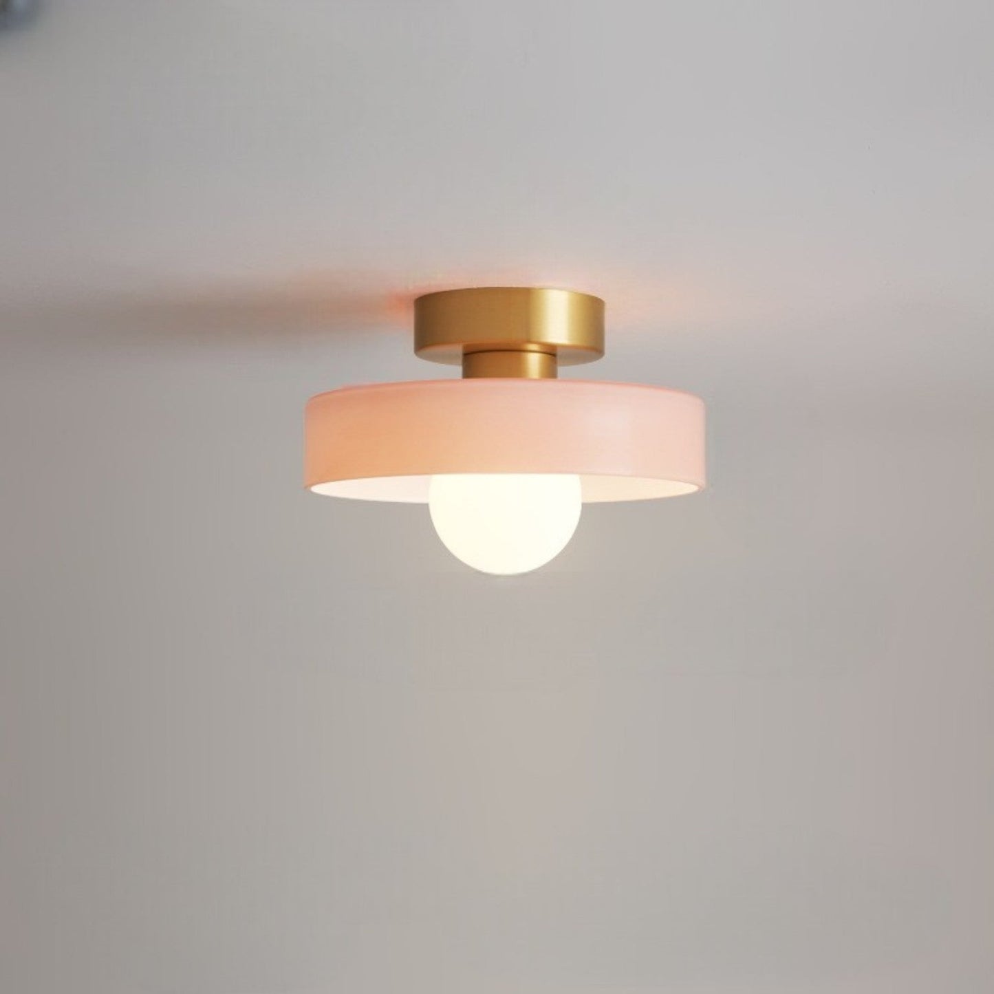 Elara haus Glass LED Ceiling Light - Dimmable