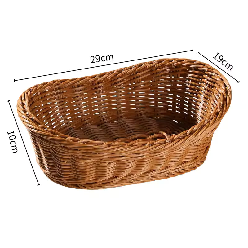 Handwoven willow storage basket with natural design and practical storage organizer