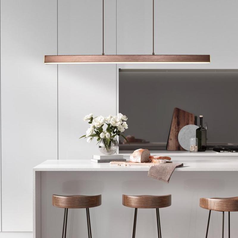Elara Haus Black Pendant Light - Metal And Acrylic Kitchen Pendant Lighting 10
