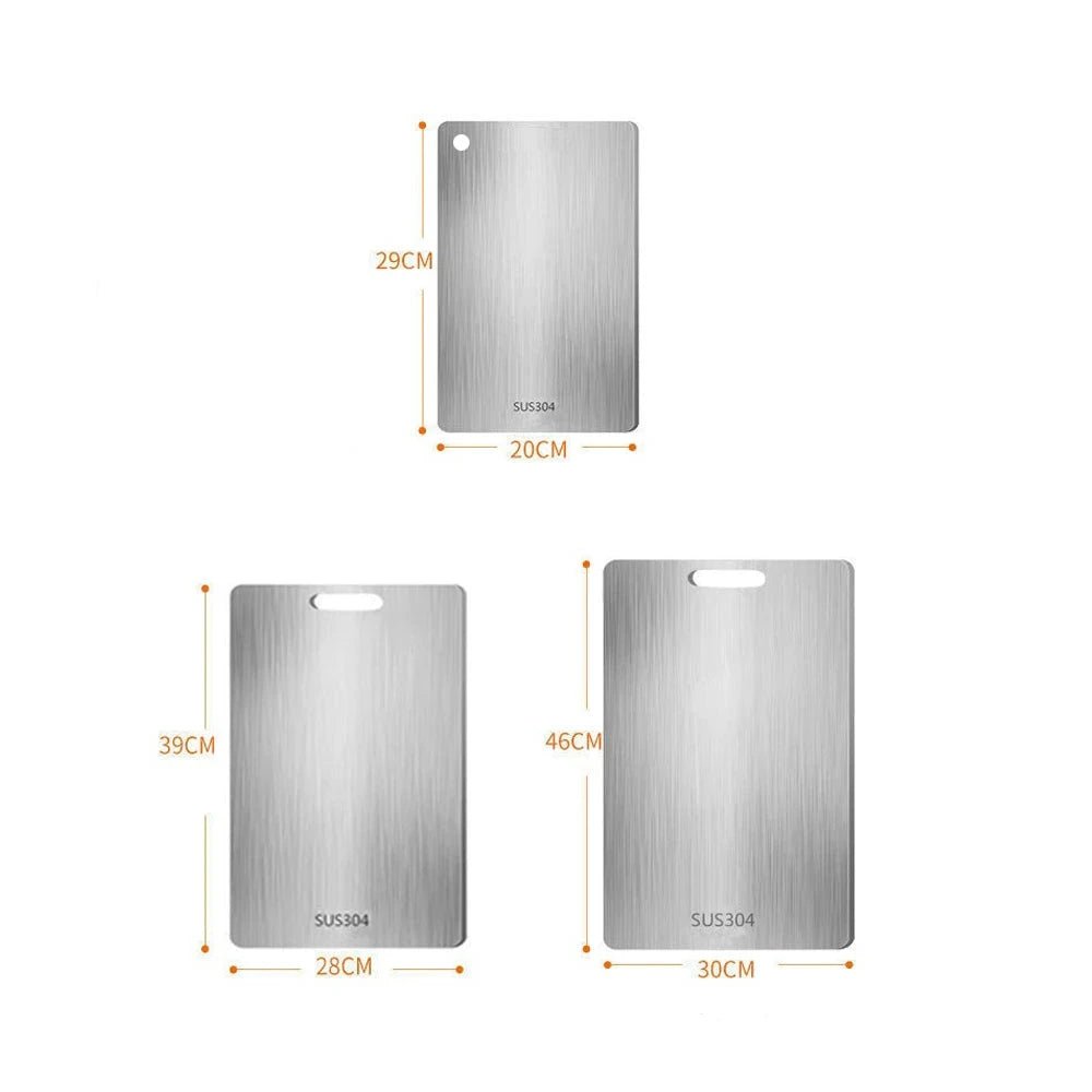 Elara Haus titanium antibacterial chopping board in kitchen setting