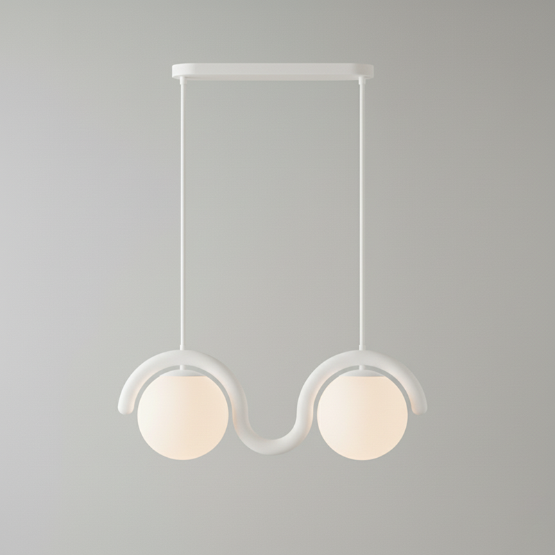 Elara Haus Designer Chandelier - Metal And Glass Modern Chandeliers 9