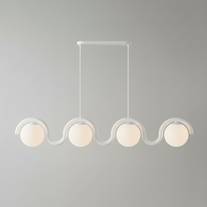 Elara Haus Designer Chandelier - Metal And Glass Modern Chandeliers 20