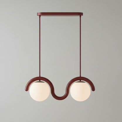 Elara Haus Designer Chandelier - Metal And Glass Modern Chandeliers 22
