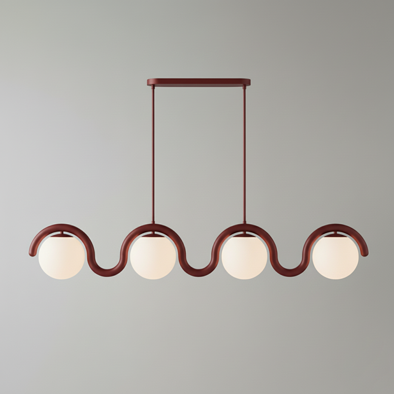 Elara Haus Designer Chandelier - Metal And Glass Modern Chandeliers 23