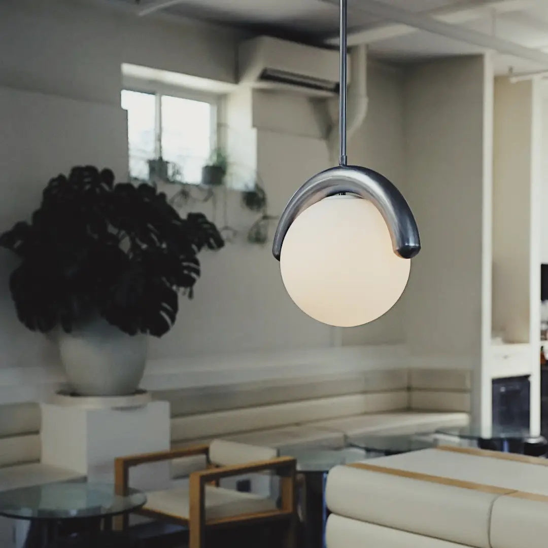 Elara Haus Designer Chandelier - Metal And Glass Modern Chandeliers 6