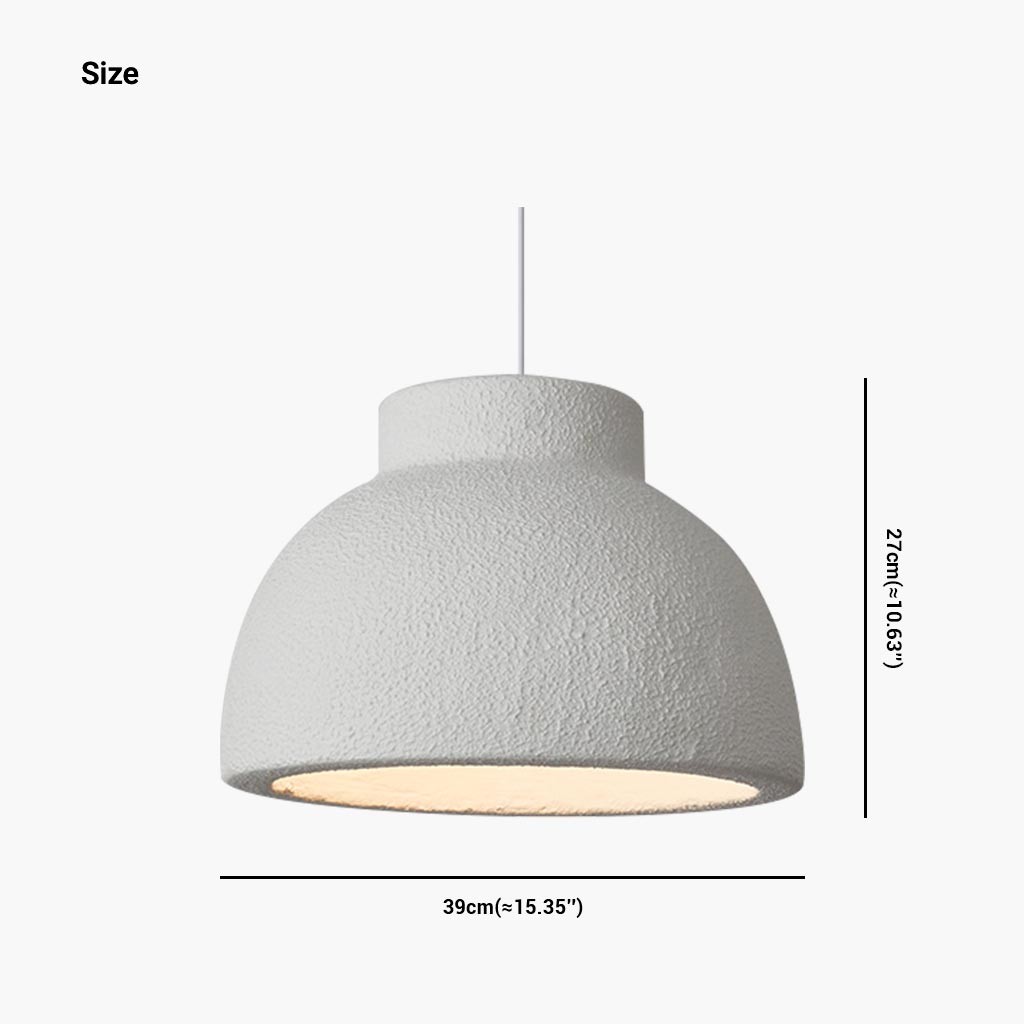 Pendant light minimalist wabi-sabi bowl/bubble 8