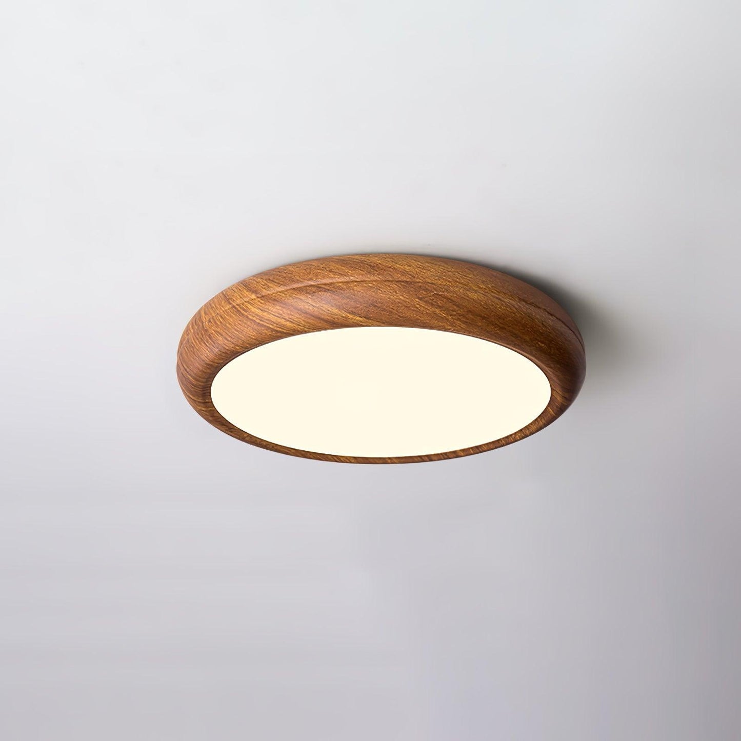 Elara Haus Flush Mount Ceiling Light - Metal Acrylic Dimmable LED Ceiling Light Fixture 0
