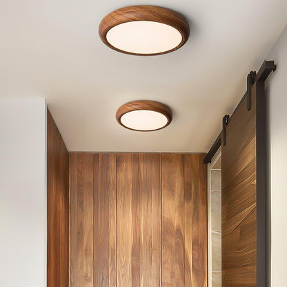 Elara Haus Flush Mount Ceiling Light - Metal Acrylic Dimmable LED Ceiling Light Fixture 4