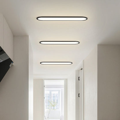 Elara Haus Flush Mount Ceiling Light - Metal And Acrylic LED Ceiling Light Fixture 9