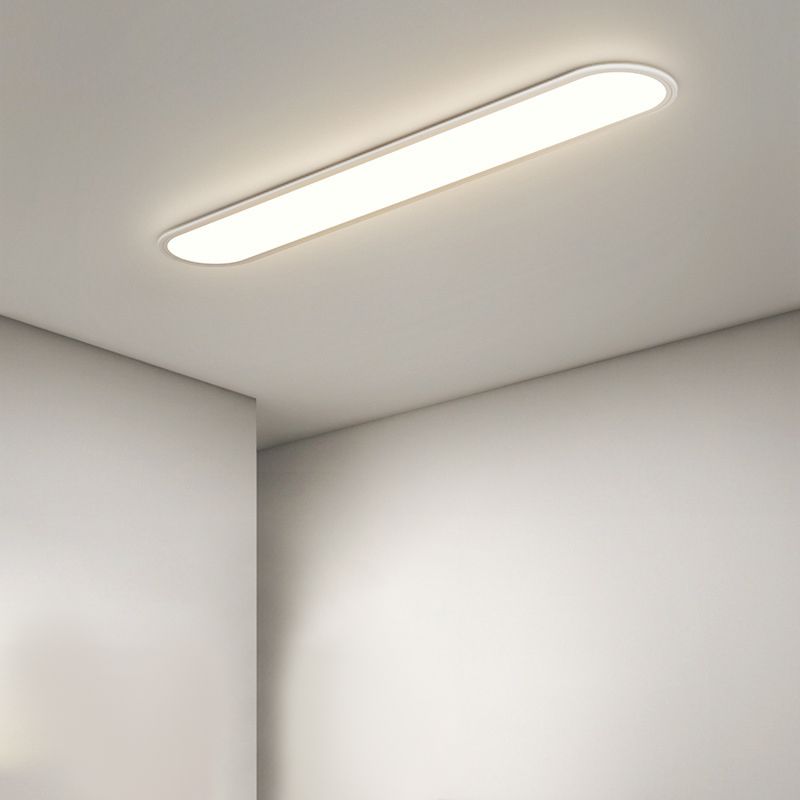 Elara Haus Flush Mount Ceiling Light - Metal And Acrylic LED Ceiling Light Fixture 2