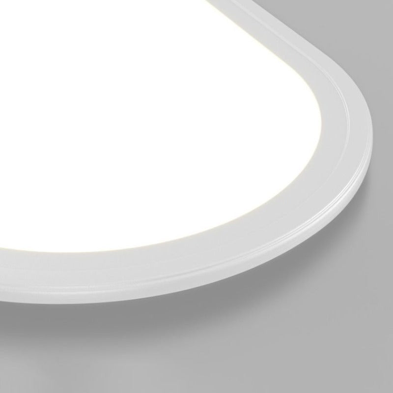 Elara Haus Flush Mount Ceiling Light - Metal And Acrylic LED Ceiling Light Fixture 4
