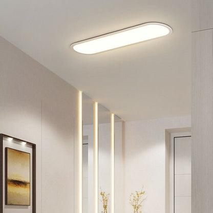 Elara Haus Flush Mount Ceiling Light - Metal And Acrylic LED Ceiling Light Fixture 6
