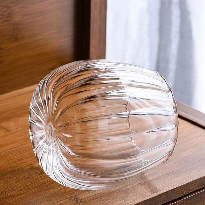 Relief Storage Container | Glass & Wood 5