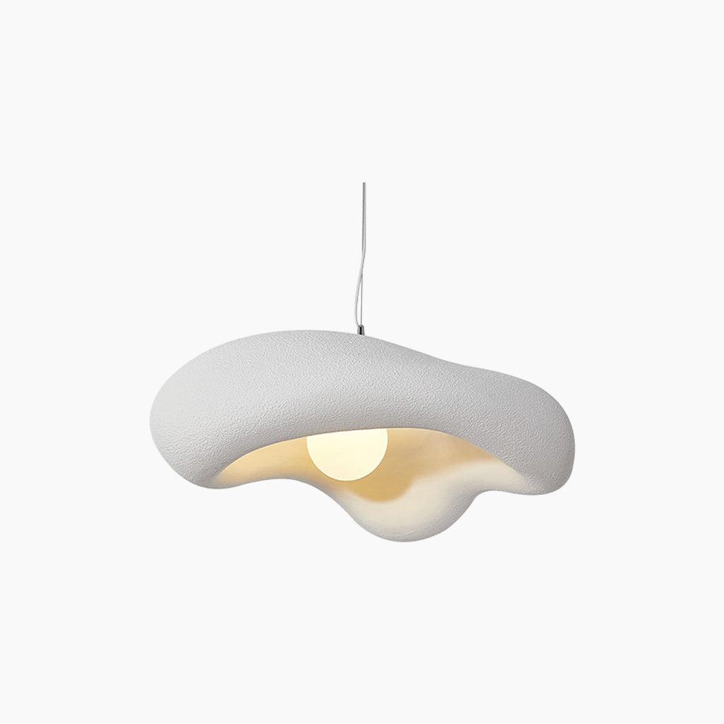 Pendant lamp, light Japanese Wabi-Sabi cream, unique, 4 colors 0