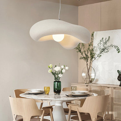 Pendant lamp, light Japanese Wabi-Sabi cream, unique, 4 colors 2