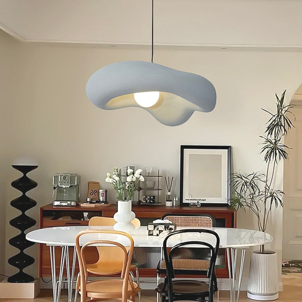 Pendant lamp, light Japanese Wabi-Sabi cream, unique, 4 colors 3