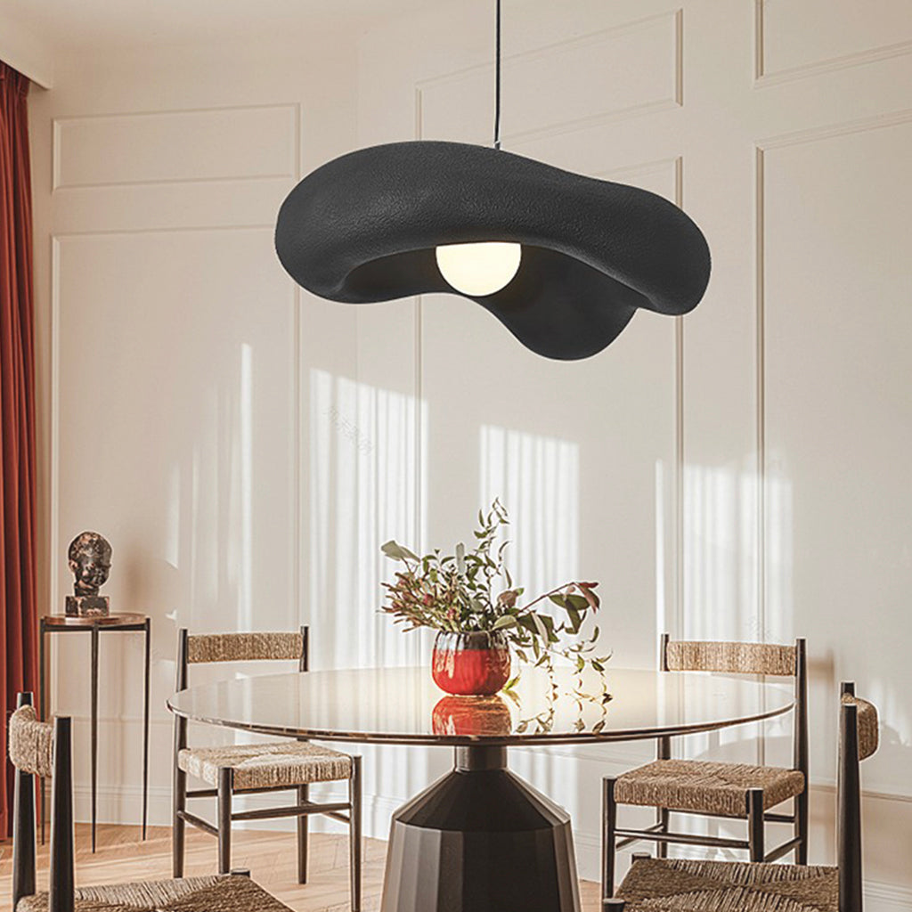 Pendant lamp, light Japanese Wabi-Sabi cream, unique, 4 colors 4
