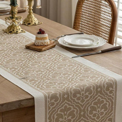 Damask Dune Table Runner 7