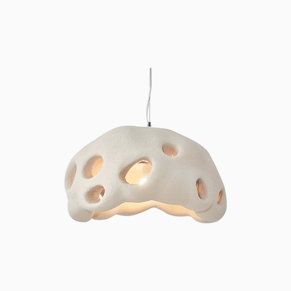 Pendant light minimalist wabi-sabi cement cave 3