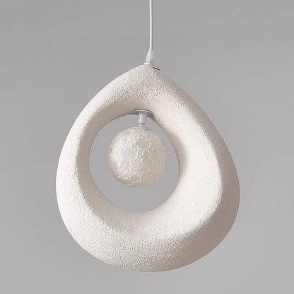 Hayami Wabi Sabi Resin Pendant Light 0