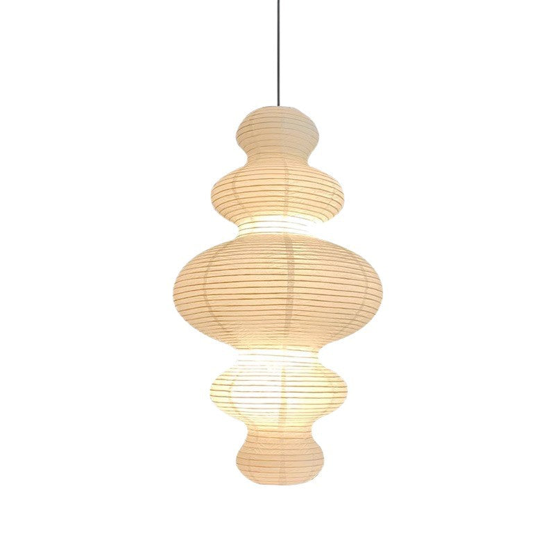 Meiji Rice Paper Japandi Pendant Light 0