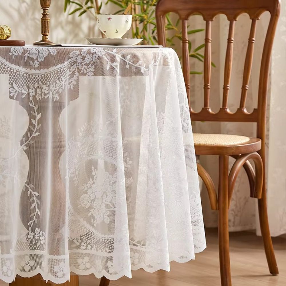 Japandi-style kintsugi tablecloth for adding architectural elegance