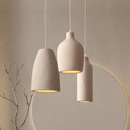 Pendant Light Japanese Wabi-Sabi Cream Beige 3