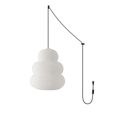 Akari Gourd Washi Paper Pendant Light 0