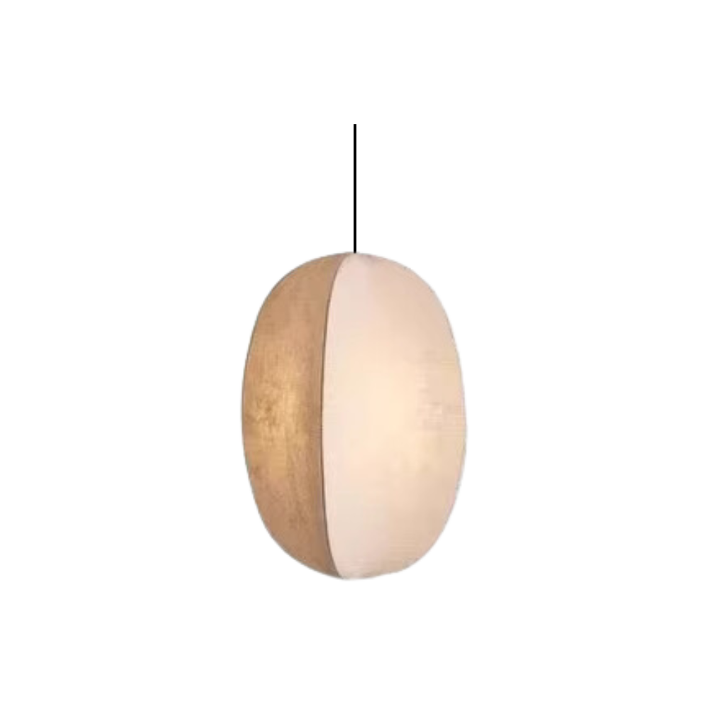 Zen Harmony Japandi Fabric Pendant Light 2