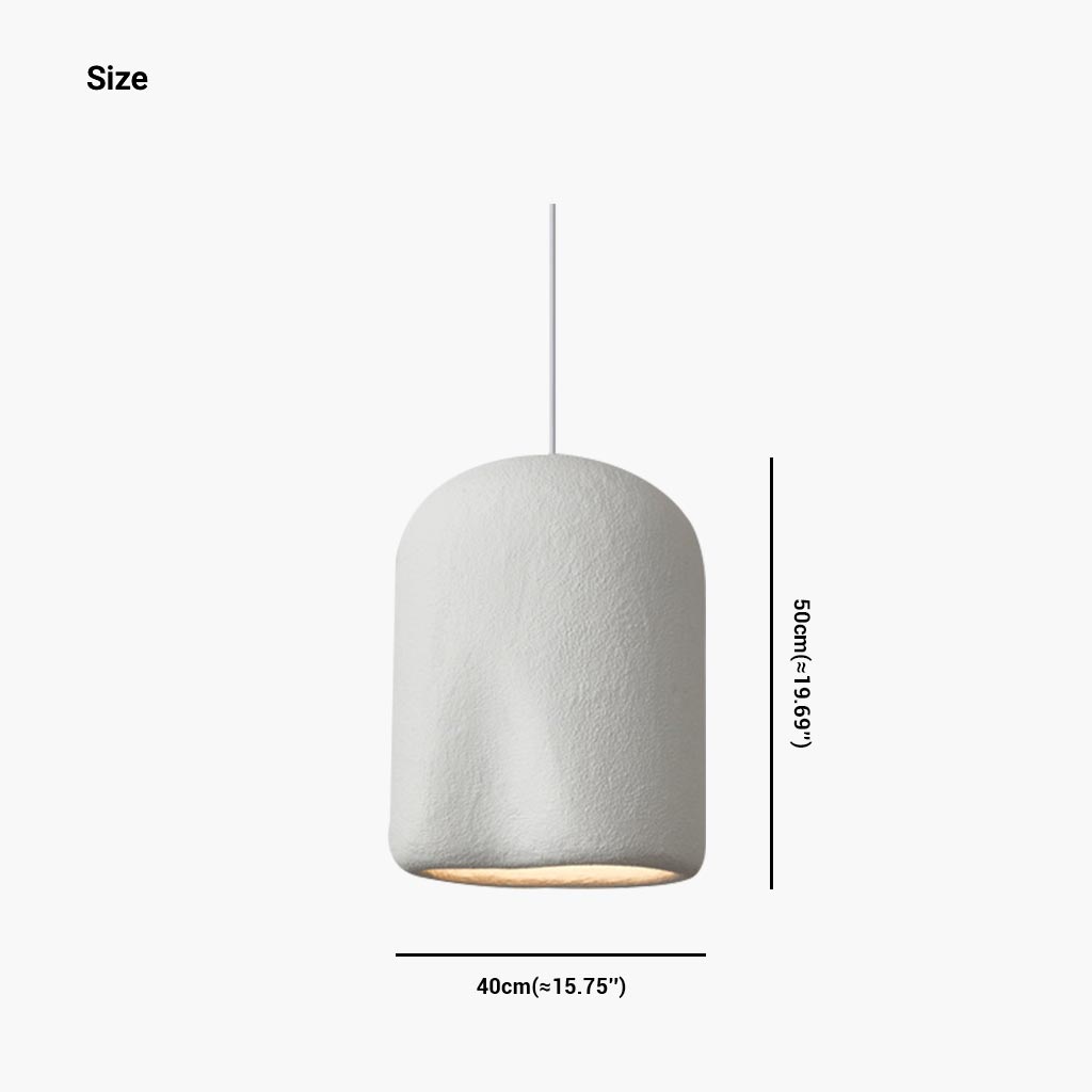 Pendant lamp Japanese Wabi-Sabi concrete cylinders, 4 colors 7