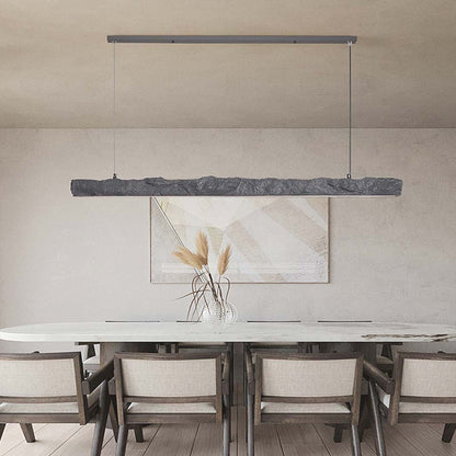 Modern Wabi-Sabi LED pendant light with strips, 3 colors 2