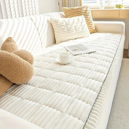 Elara Haus Ruffled Edge Couch Throw - Soft Plush Blanket