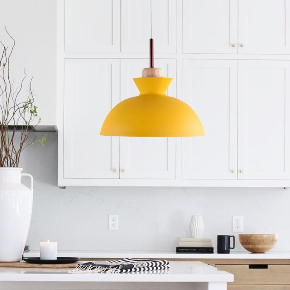 Modern Single Pendant Dome Light for Kitchen 7
