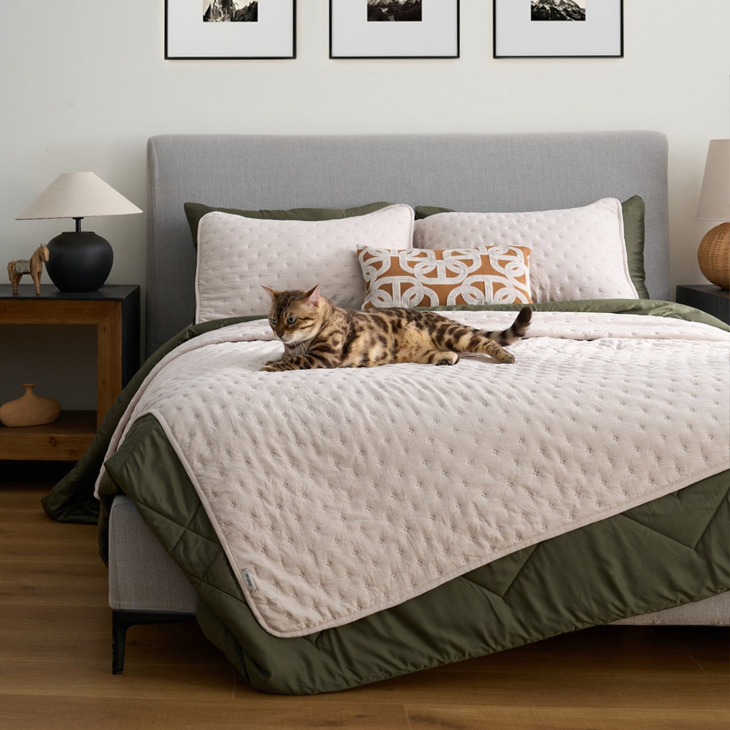 Elara Haus Snag Free Quilt - Pet Friendly