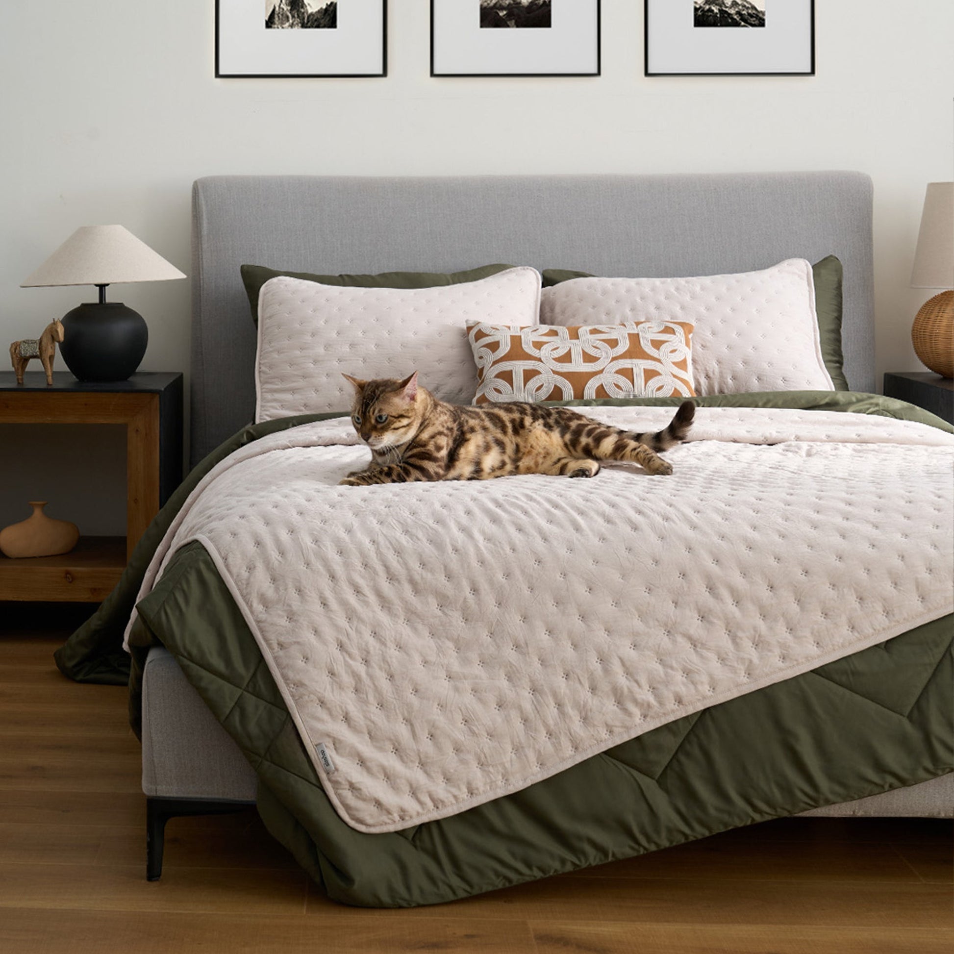 Elara Haus Snag Free Quilt - Pet Friendly