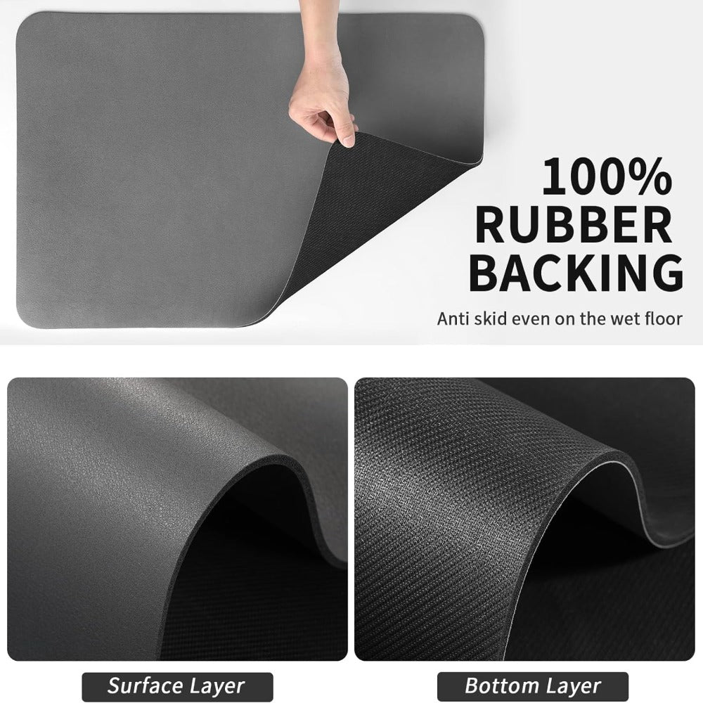 Design and functionality of Elara Haus super absorbent dish drying mat