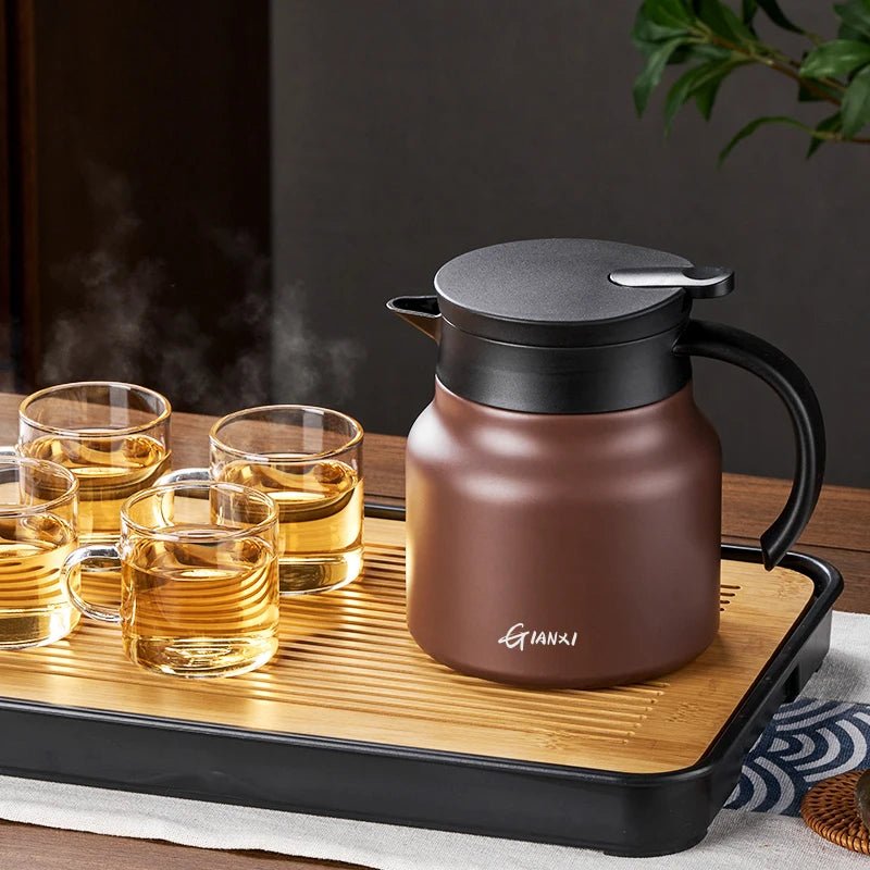 Elara Haus Teapot - Insulated Ceramic 800ml With Infuser 3