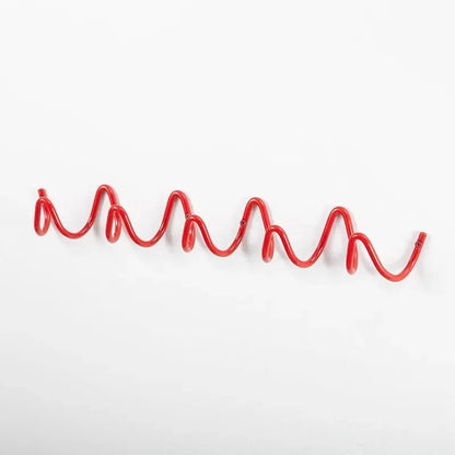 Elara Haus Wall Hook - Wrought Iron Coat Hooks with Modern Wave Design 15
