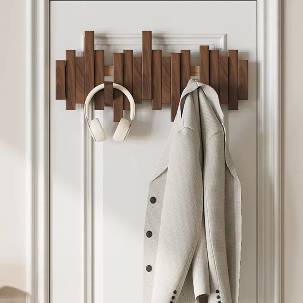 Premium wooden coat hooks with wall mounted design