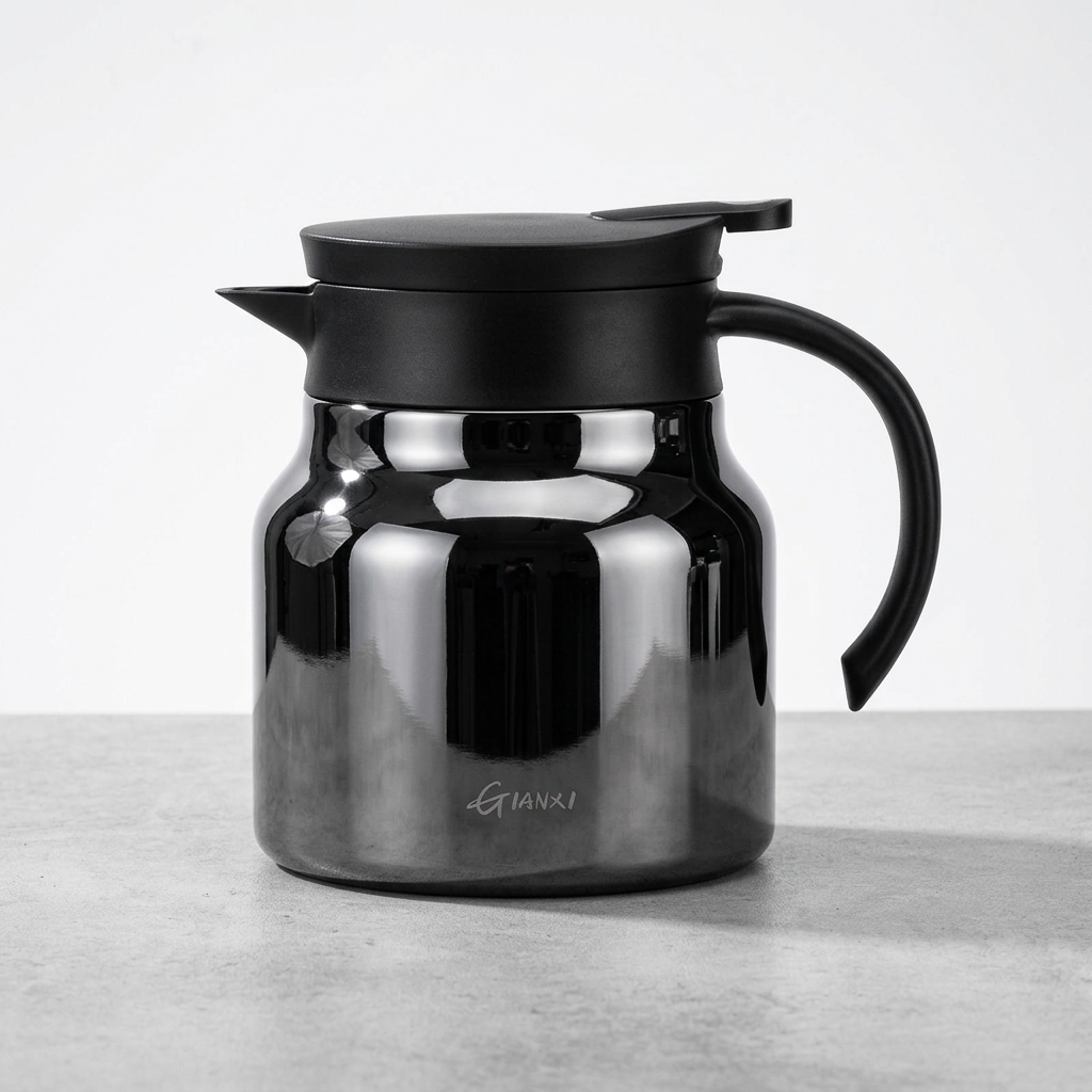 Elara Haus 800ml Insulated Ceramic Teapot with Infuser and lid
