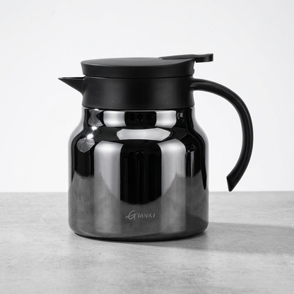 Elara Haus 800ml Insulated Ceramic Teapot with Infuser and lid