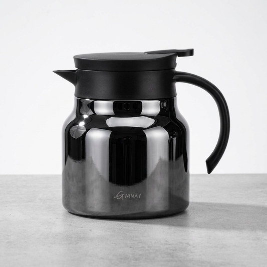 Elara Haus 800ml Insulated Ceramic Teapot with Infuser and lid