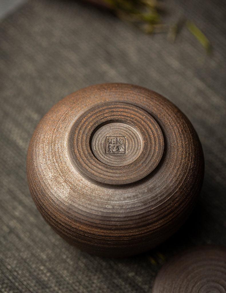 Authentic Mino Japan Handcrafted Storage Vessel with Moisture-proof Sealing