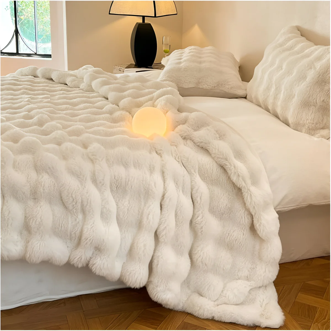 Mila Comfortable Soft Fleece Blanket 1