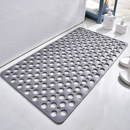 Bathroom Safety Shower Mat with secure suction cup design
