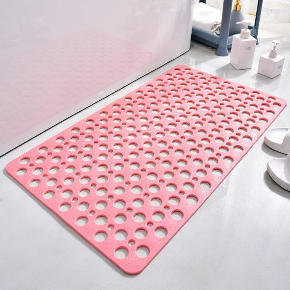Anti-slip Bathroom Floor Mat with secure suction