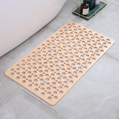 Bathroom Shower Mat with non-slip secure suction