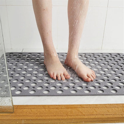 Safety Bathroom Shower Mat with secure grip